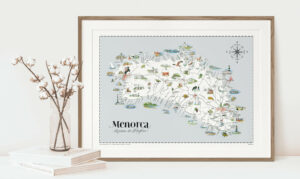 Island Mood | Mapa ilustrado de Menorca