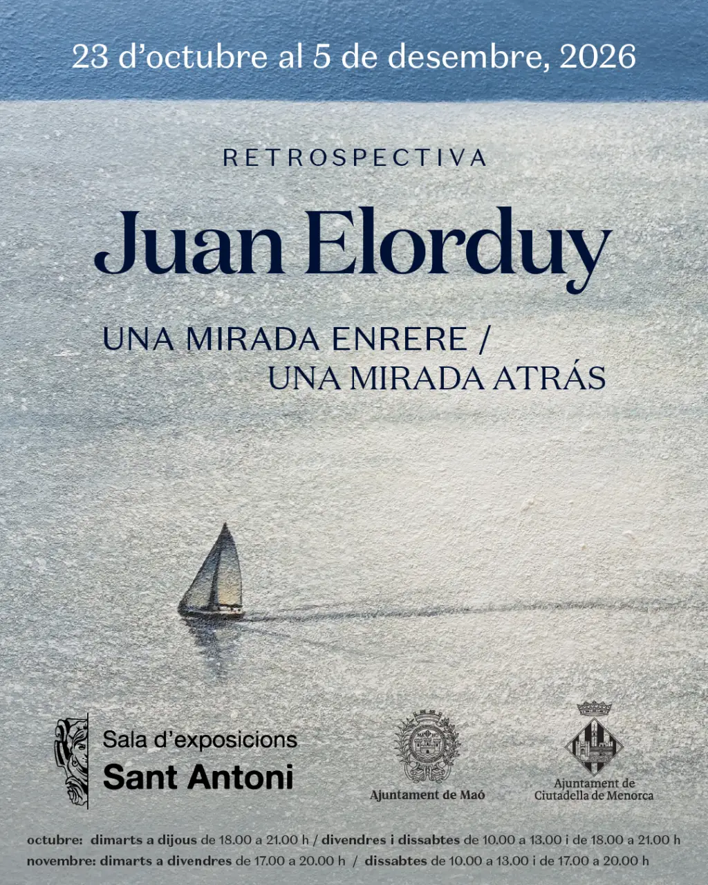 Juan Elorduy: «Una mirada enrere»